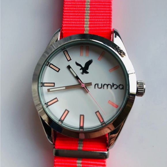 AMERICAN EAGLE VINTAGE NEON PINK WATCH NEEDS BATTERY EXCELLENT CONDITION - Picture 5 of 9